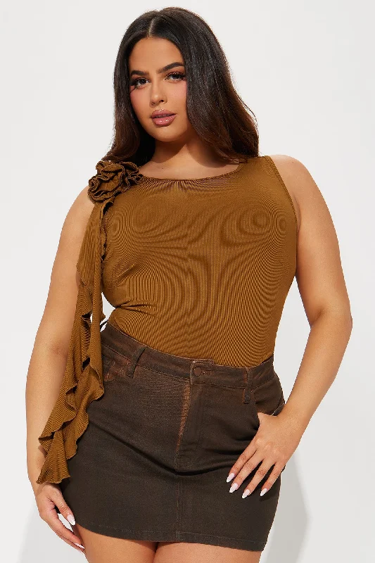 most-popular-ribbed-bodysuit-brown