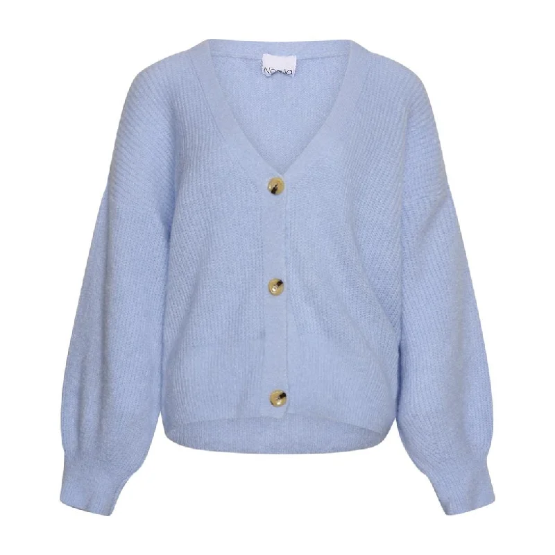 Noella - Mira Knit Cardigan - Light Blue