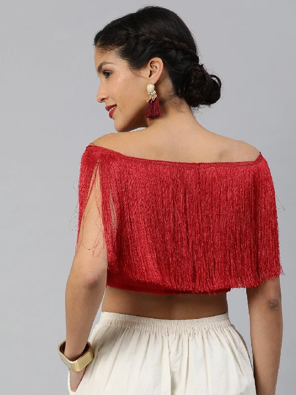 red-silk-blend-solid-crop-top