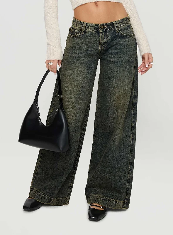 ribbon-stamp-wide-leg-jeans-antique-wash