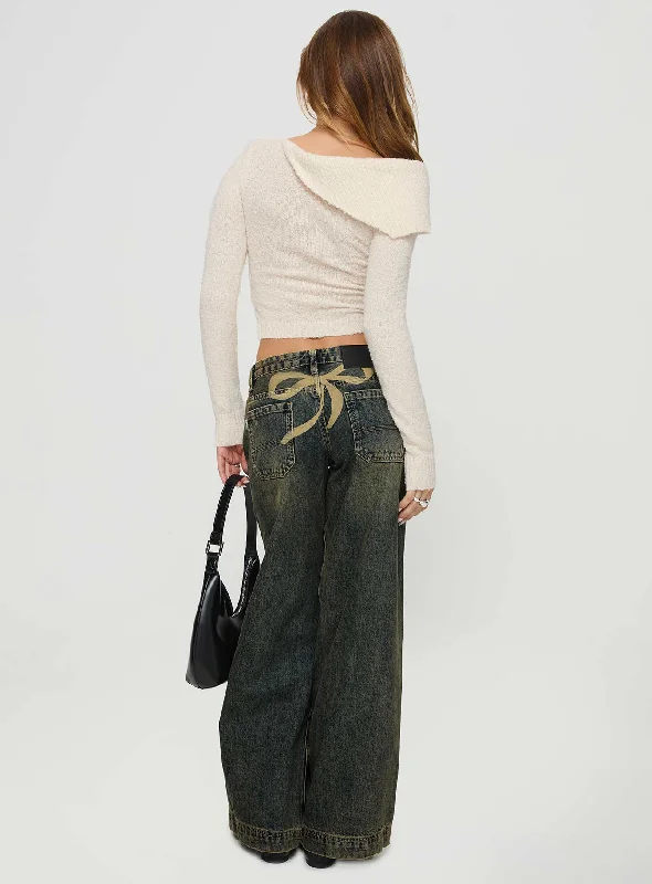 ribbon-stamp-wide-leg-jeans-antique-wash