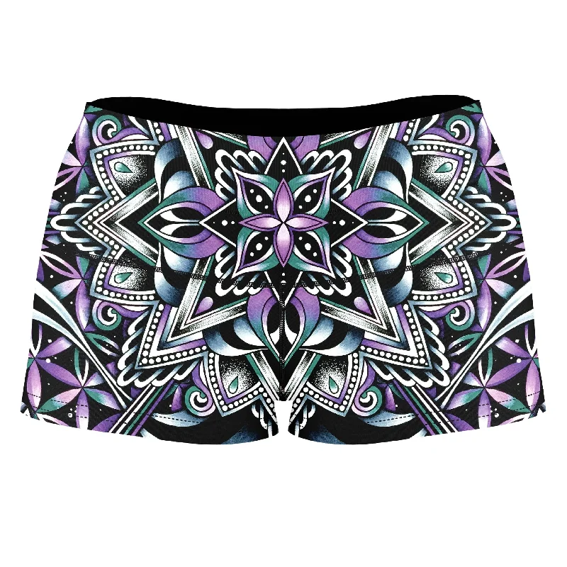 Sacred Web High-Waisted Women's Shorts