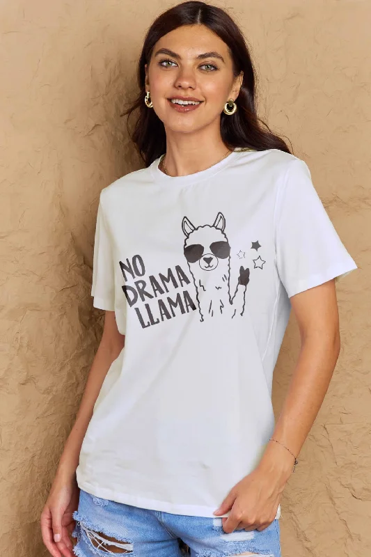 simply-love-full-size-no-drama-llama-graphic-cotton-tee