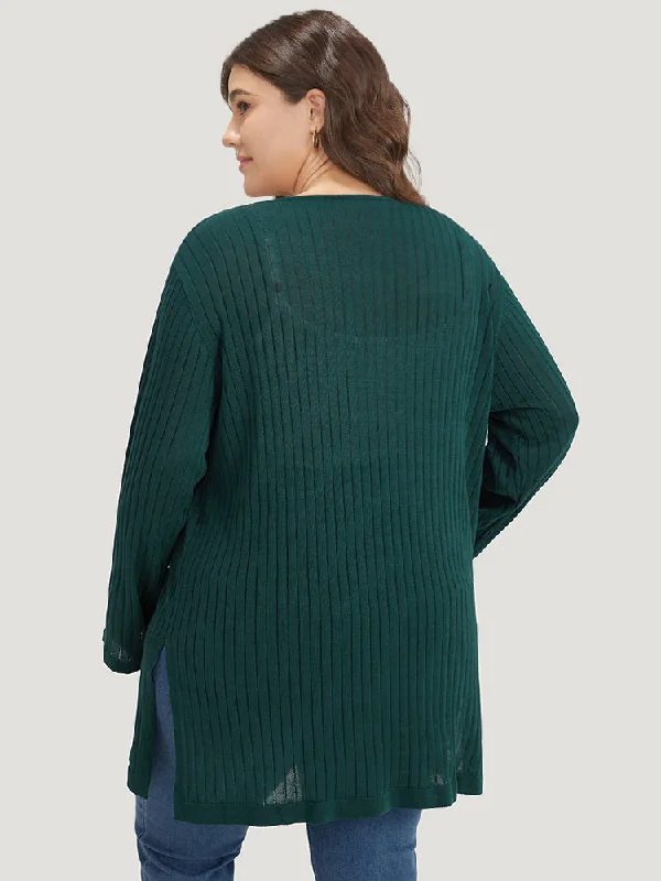 solid-rib-knit-pocket-lightweight-tunic-cardigan