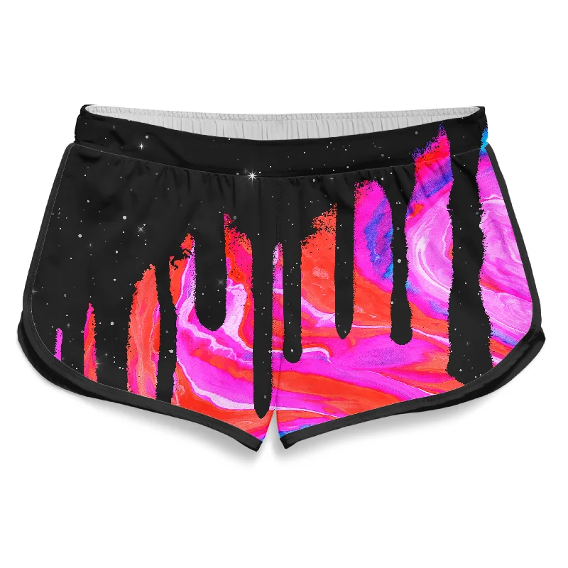 Star Drip Women's Retro Shorts