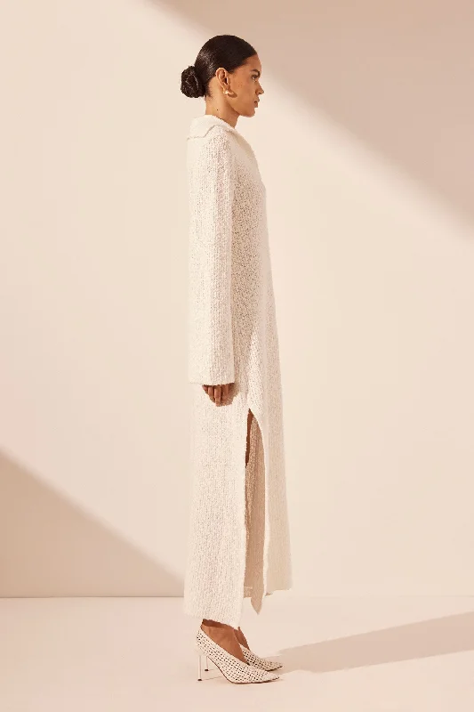 vaiana-long-sleeve-polo-midi-dress-ivory