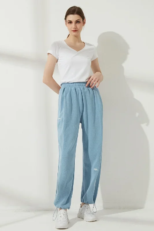 FashionSierra - Womens 100%Cotton Straight Pants